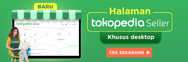Halaman Tokopedia Seller